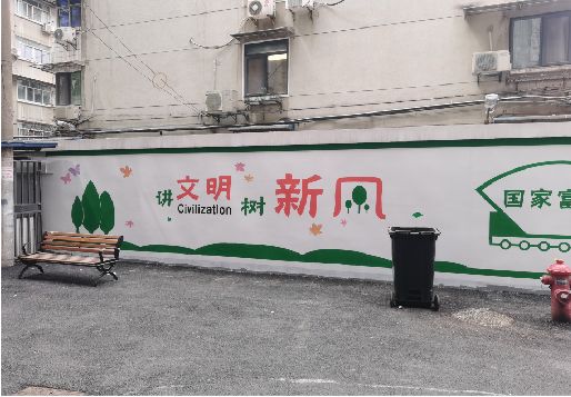 双柏社区墙绘
